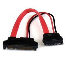 CABLE 15CM ADAPTADOR SLIM LINE SATA A SATA CON CORRIENTE       . grande