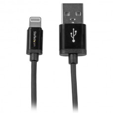 CABLE 15CM LIGHTNING APPLE A USB NEGRO PARA IPHONE grande