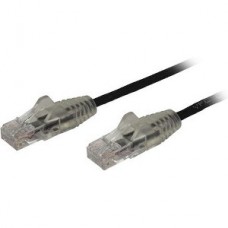 CABLE 15CM RED ETHERNET CAT6 SIN ENGANCHES SNAGLESS NEGRO grande