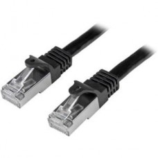 CABLE 1M DE RED CAT6 ETHERNET GIGABIT BLINDADO SFTP NEGRO     . grande