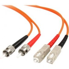 CABLE 1M FIBRA OPTICA LSZH MULTI DUPLEX 62.5/125 ST/SC grande