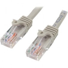 CABLE 1M GRIS  RED 100MBPS CAT5E ETHERNET RJ45 SNAGLESS grande