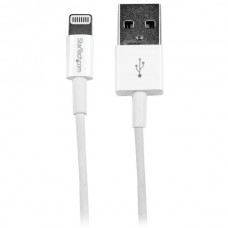 CABLE 1M LIGHTNING APPLE IPOD IPAD IPHONE 5 A USB 2.0 BLANCO grande