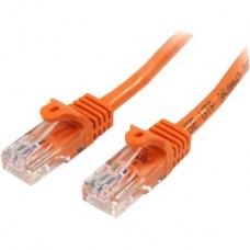 CABLE 1M NARANJA  RED 100MBPS CAT5E ETHERNET RJ45 SNAGLESS grande