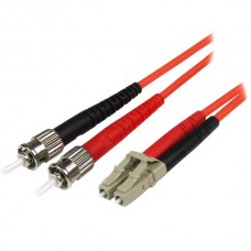 CABLE 1M PATCH FIBRA DUPLEX MULTIMODO 50/125 LC A ST        . grande