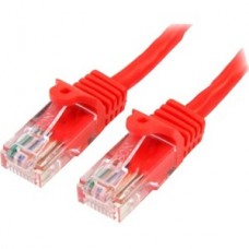 CABLE 1M ROJO  RED 100MBPS CAT5E ETHERNET RJ45 SNAGLESS grande