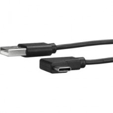 CABLE 1M USB-A A USB-C ACODADO A LA DERECHA USB A USB TIPO C grande