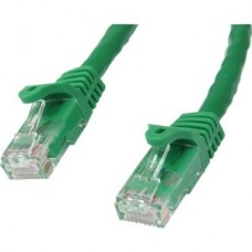 CABLE 1M VERDE DE RED GIGABIT CAT6 ETHERNET RJ45 SNAGLESS grande