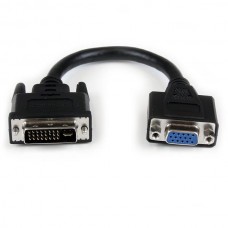 CABLE 20CM ADAPTADOR DVI-I A VGA HD15 CONVERTIDOR            . grande