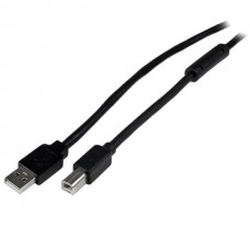 CABLE 20M METROS USB B MACHO A USB A MACHO ACTIVO IMPRESORA    . grande