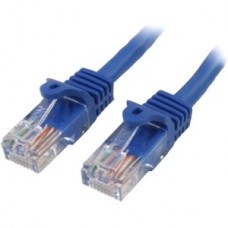 CABLE 2M AZUL RED 100MBPS CAT5E ETHERNET RJ45 SNAGLESS grande