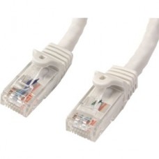 CABLE 2M BLANCO RED GIGABIT CAT6 ETHERNET RJ45 SNAGLESS grande