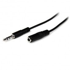 CABLE 2M EXTENSION AUDIFONOS MINIJACK 3.5 MACHO A HEMBRA     . grande