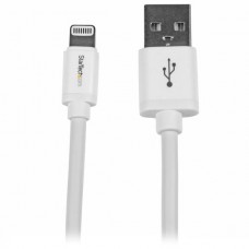 CABLE 2M LIGHTNING APPLE IPOD IPAD IPHONE 5 A USB 2.0 BLANCO grande