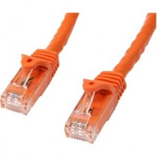 CABLE 2M NARANJA RED GIGABIT CAT6 ETHERNET RJ45 SNAGLESS grande