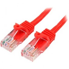 CABLE 2M ROJO  RED 100MBPS CAT5E ETHERNET RJ45 SNAGLESS grande