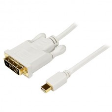 CABLE 3M ADAPTADOR VIDEO MINI DISPLAYPORT A DVI PASIVO BLANCO grande