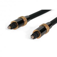 CABLE 6M TOSLINK OPTICO AUDIO DIGITAL SPDIF PREMIUM NEGRO     . grande