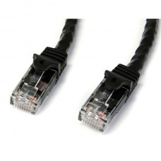 CABLE 7.6M GIGABIT ETHERNET RED CAT6 UTP RJ45 SNAGLESS NEGRO. grande