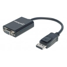 CABLE ADAPTADOR CONVERTIDOR DISPLAYPORT A VGA HD15 1080P M-H grande