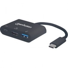 CABLE ADAPTADOR CONVERTIDOR DOCKING USB-C A HDMI USB 3.O USB-C grande