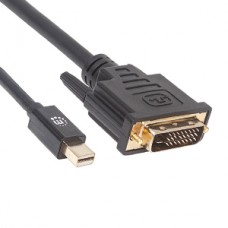 CABLE ADAPTADOR CONVERTIDOR MINI DISPLAYPORT A DVI-D 1.8M M-M grande