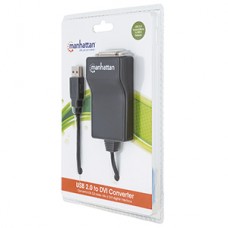 CABLE ADAPTADOR CONVERTIDOR USB 2.0 A DVI-I 1080P M-H grande