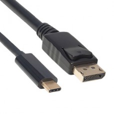 CABLE ADAPTADOR CONVERTIDOR USB-C 3.1 A DISPLAYPORT 1.0M 4K M-M grande