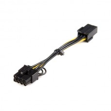 CABLE ADAPTADOR DE CORRIENTE PCI EXPRESS 6 PINES A 8 PINES   . grande