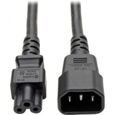 CABLE ADAPTADOR PARA LAPTOP DE C14 A C5-2.5A  100V-250V 18AWG 1.83 grande