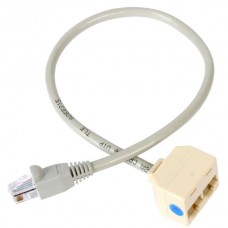 CABLE ADAPTADOR SPLITTER RJ45 DE 2X HEMBRA A 1X MACHO grande