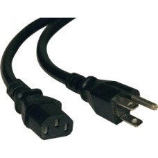 CABLE ALIMENTACION COMPUTADORA PC 10A 18AWG NEMA 5-15P/C13  1.2.M grande