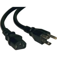 CABLE ALIMENTACION USO PESADO PC 15A 14AWG NEMA 5-15P/C13  1.8.M CABLE ALIMENTACION USO PESADO PC 15A 14AWG NEMA 5-15P/C13  1.8.M