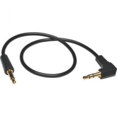 CABLE AUDIO ESTEREO MINI 3.5MM C/ CONECTOR EN ANGULO M/M 0.91M . grande