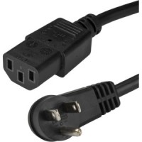 CABLE DE 0.9M DE ALIMENTACION ACODADO NEMA 5-15P A C13 DE PC CABLE DE 0.9M DE ALIMENTACION ACODADO NEMA 5-15P A C13 DE PC