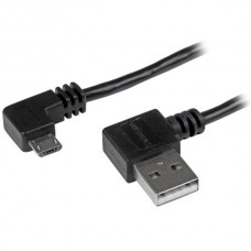 CABLE DE 1M MICRO USB CONECTOR ACODADO A LA DERECHA            . grande