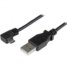 CABLE DE 1M MICRO USB CONECTOR ACODADO A LA DERECHA grande