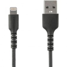 CABLE DE 1M USB A LIGHTNING CERTIFICADO MFI APPLE NEGRO grande