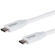 CABLE DE 2M USB-C A USB TIPO C CON PD 5A USB 2.0 BLANCO grande