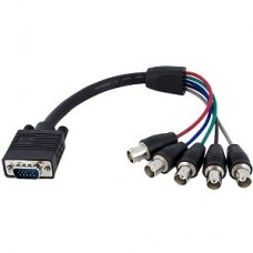 CABLE DE 30CM COAXIAL VGA A  5 BNC RGBHV PARA MONITOR grande