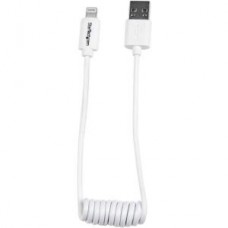 CABLE DE 30CM USB A LIGHTNING EN ESPIRAL PARA APPLE IPHONE IPA. grande