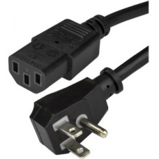 CABLE DE 3M DE ALIMENTACION PLANO NEMA 5-15P A C13 PARA PC grande