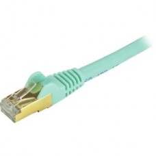 CABLE DE 3M DE RED ETHERNET CA AT6 BLINDADO AQUA STP grande