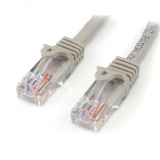 CABLE DE 4.5M CAT5E ETHERNET RJ45 GRIS - SIN ENGANCHES       . grande