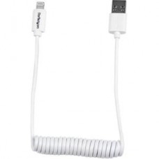 CABLE DE 60CM USB A LIGHTNING EN ESPIRAL PARA APPLE IPHONE IPA. grande