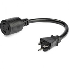 CABLE DE ALIMENTACIÓN DE 30CM - NEMA-L5-20R A NEMA-5-20P - 12AWG grande