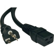 CABLE DE ALIMENTACION DE USO PESADO 12 AWG IEC 320 C19 10 PIE grande