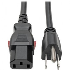 CABLE DE ALIMENTACIÓN PARA 5-15P A C13  SEGURIDAD C13  30.5 CM grande