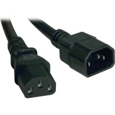 CABLE DE EXTENSION COMPUTADORA PC C14/C13 10A 18AWG  0.91M grande