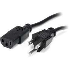 CABLE DE PODER PARA PC DE 3M - PAQUETE DE 10 - NEMA 5 15P A C13 grande